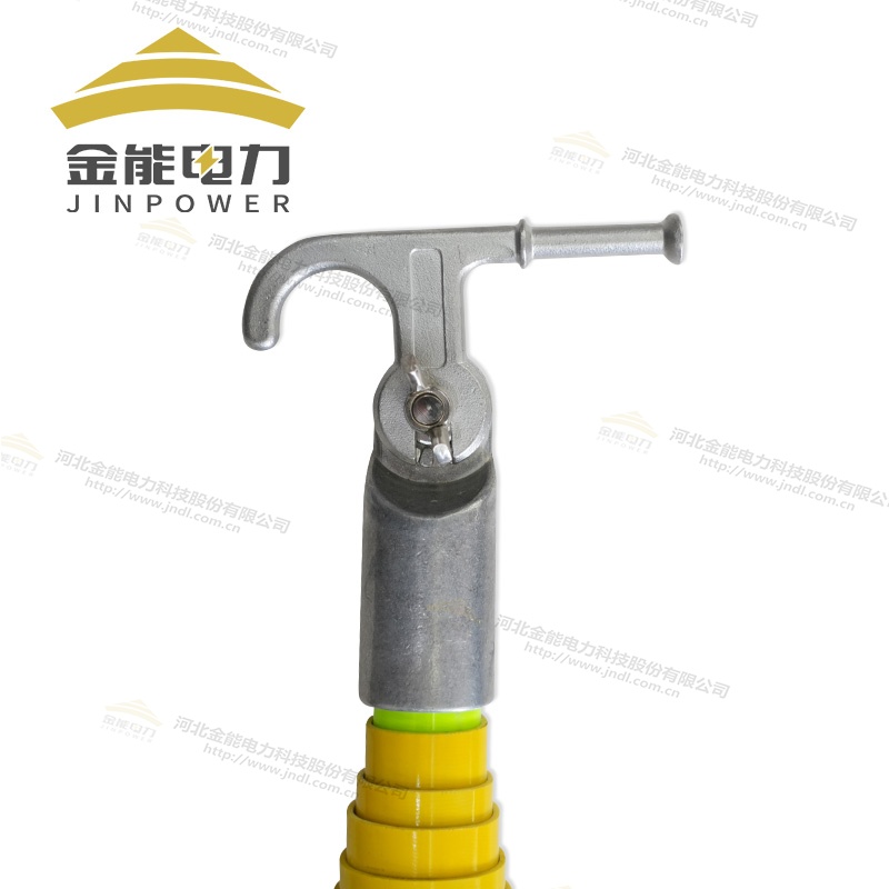 三角形絕緣伸縮操作桿 10kV-500kV 彈珠自鎖伸縮便攜絕緣耐用