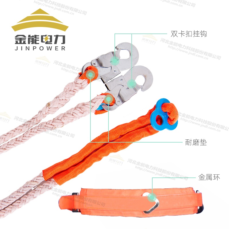 單背雙保險安全帶